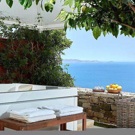 Villa Vollard With Amazing View Pool Heraklion  Bagian luar foto