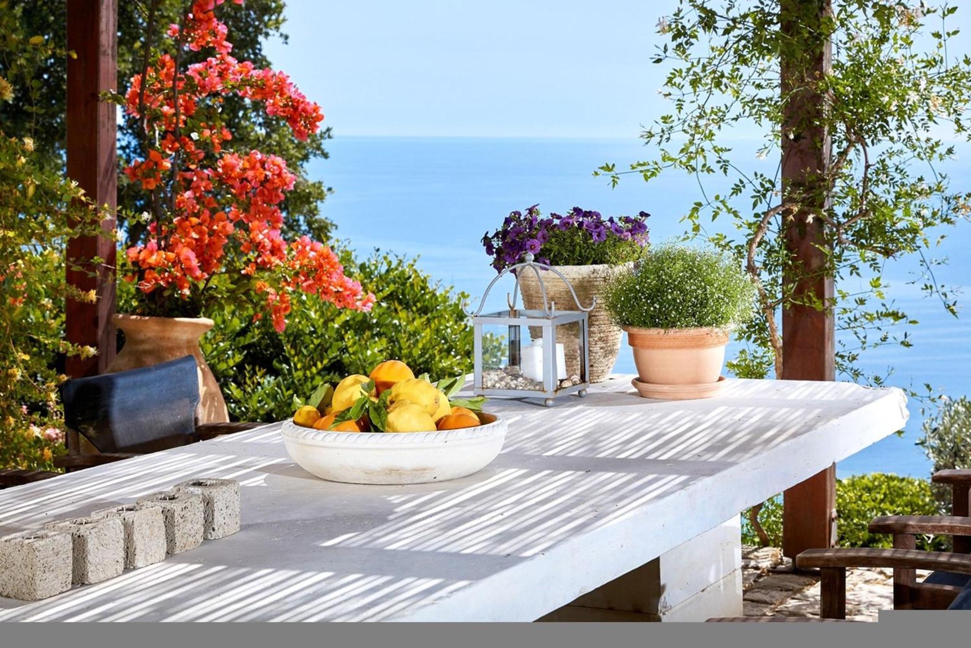Villa Vollard With Amazing View Pool Heraklion  Bagian luar foto