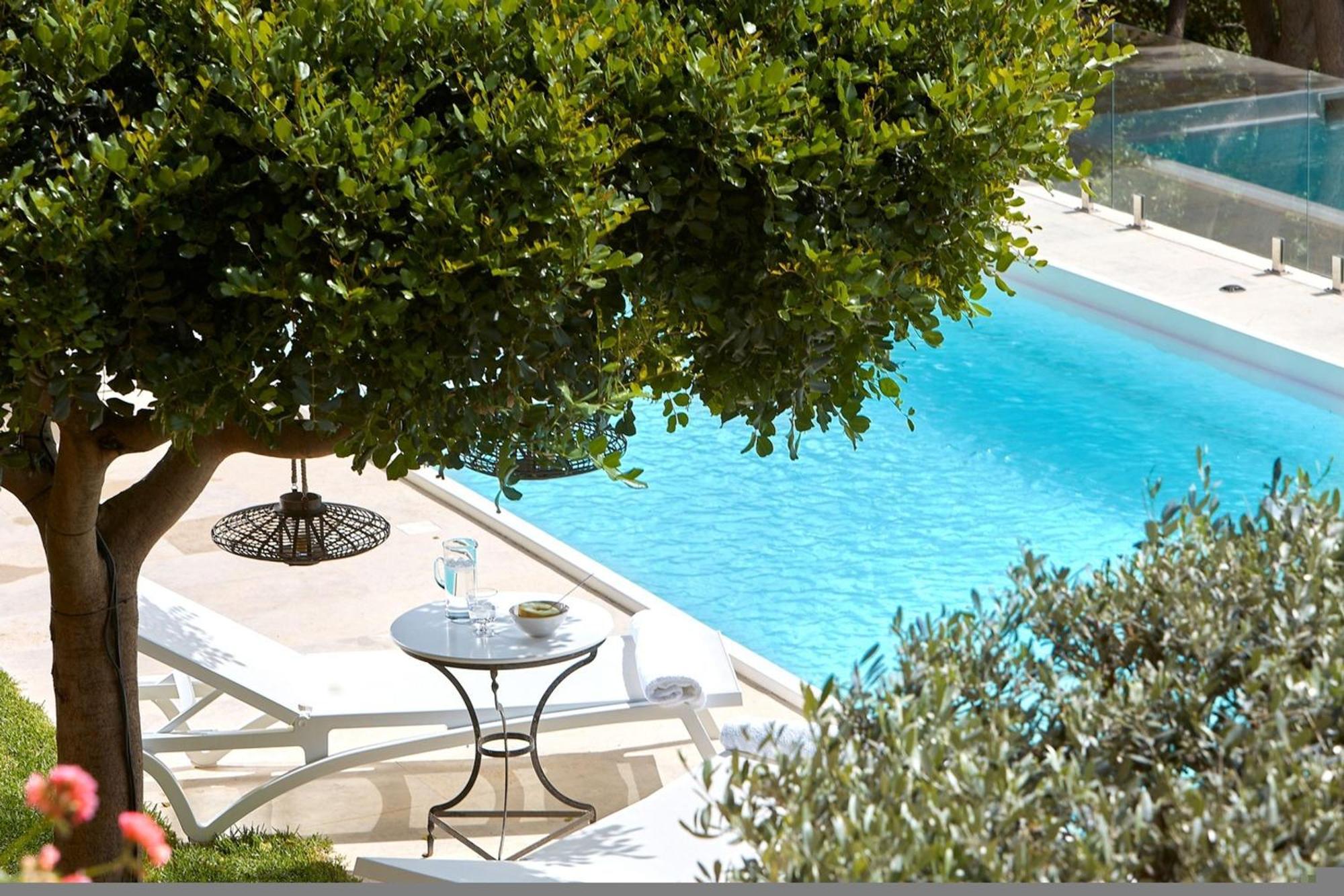 Villa Vollard With Amazing View Pool Heraklion  Bagian luar foto