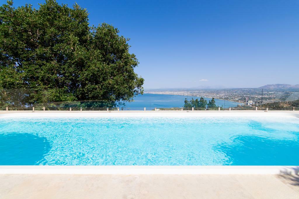 Villa Vollard With Amazing View Pool Heraklion  Fasilitas foto