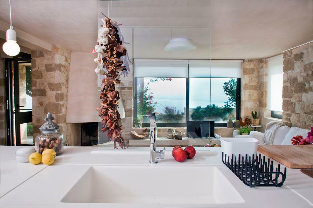 Villa Vollard With Amazing View Pool Heraklion  Ruang foto
