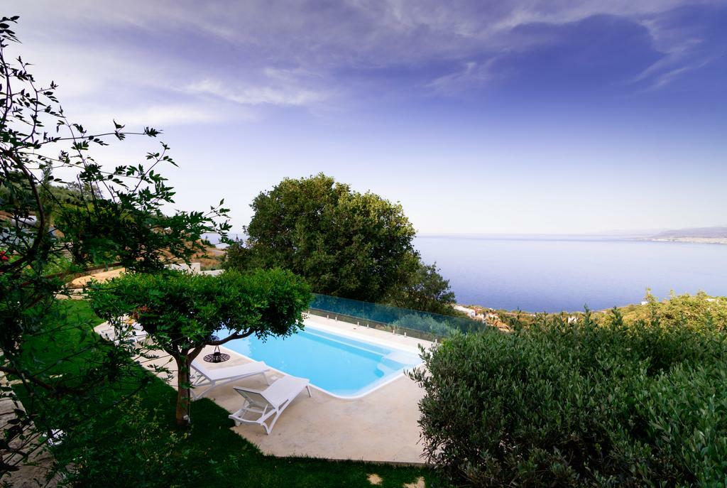 Villa Vollard With Amazing View Pool Heraklion  Fasilitas foto