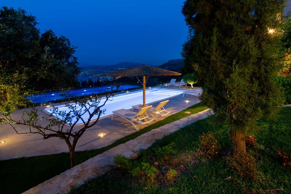 Villa Vollard With Amazing View Pool Heraklion  Fasilitas foto